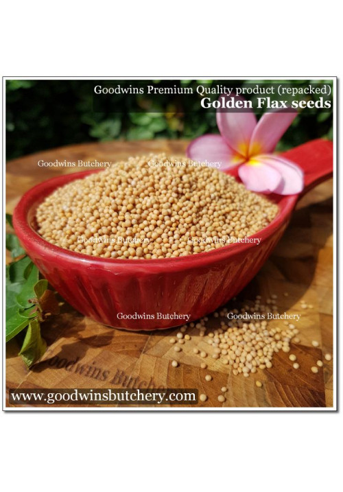 Seeds FLAX SEEDS GOLDEN 100gr - Goodwins repacked